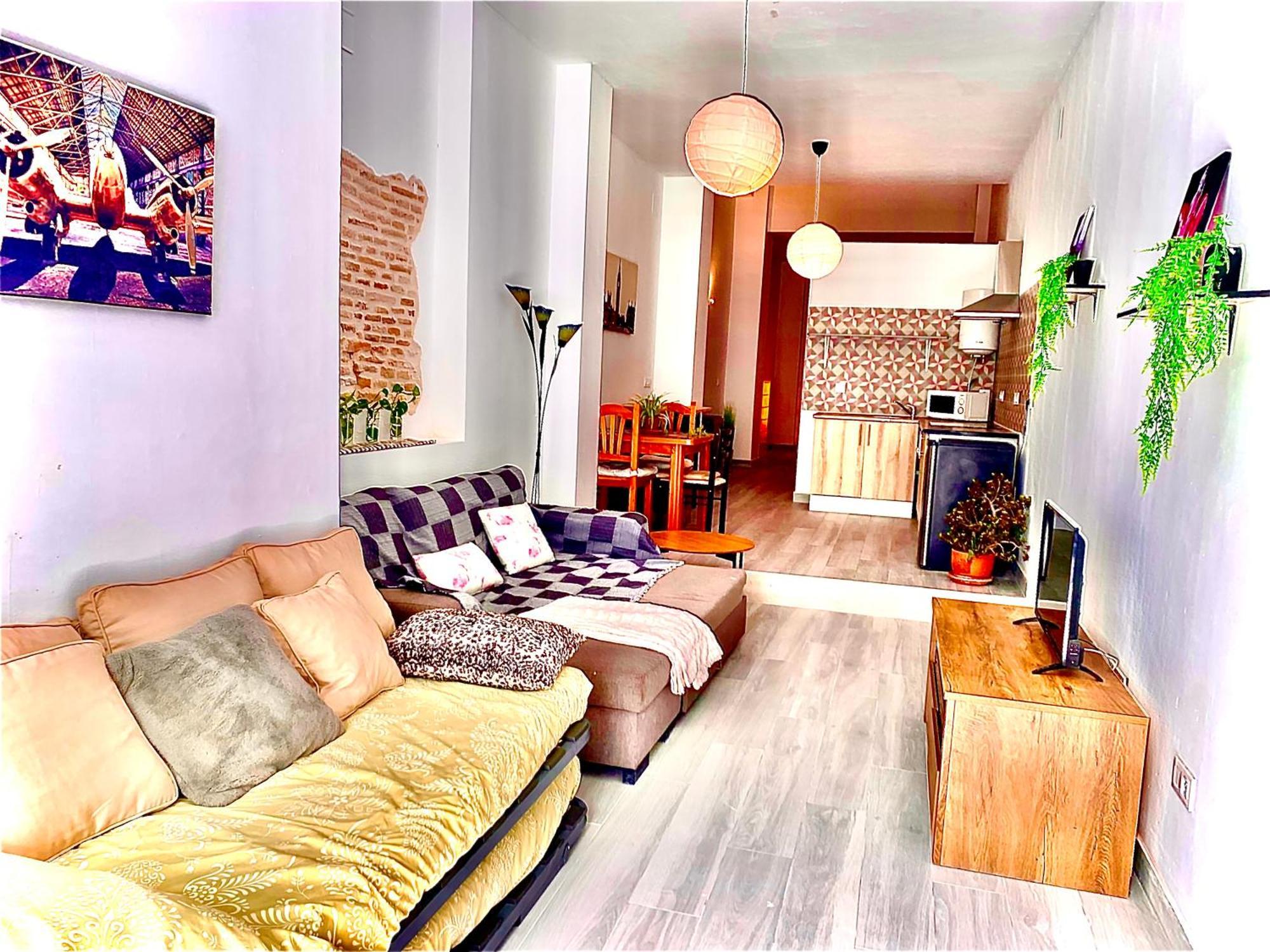 Violeta Loft A With Chill Out Terrace Sevilla Eksteriør bilde